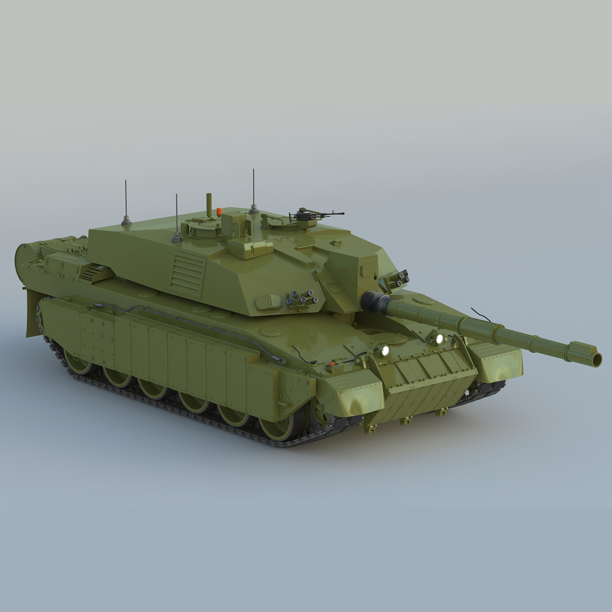 FV4034 Challenger 2 3D model - TurboSquid 1921352