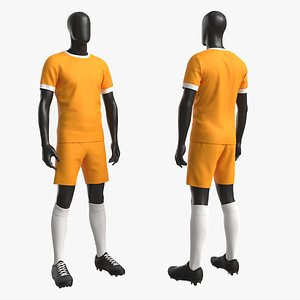 3D Male Mannequin in Soccer Uniform model