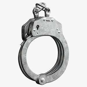 3D galls double lock handcuffs