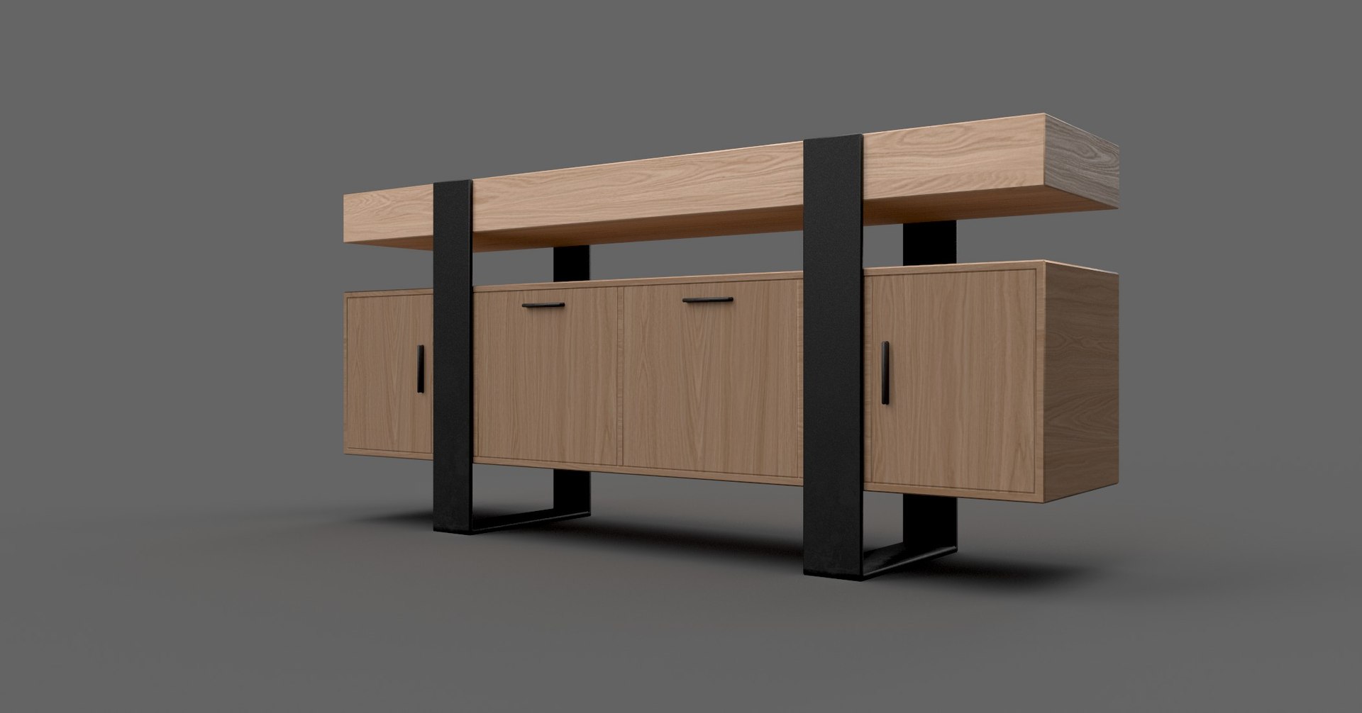 3D Model Buffet Midpolys - TurboSquid 2136773