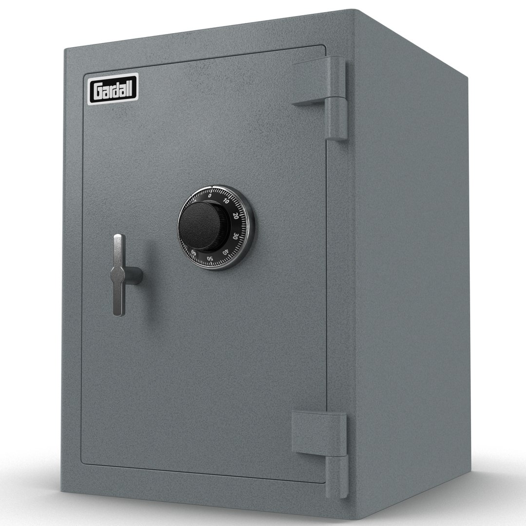 Safe Gardall 3D Model 3D model preview