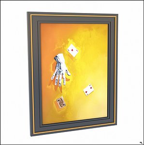 3D model oil painting