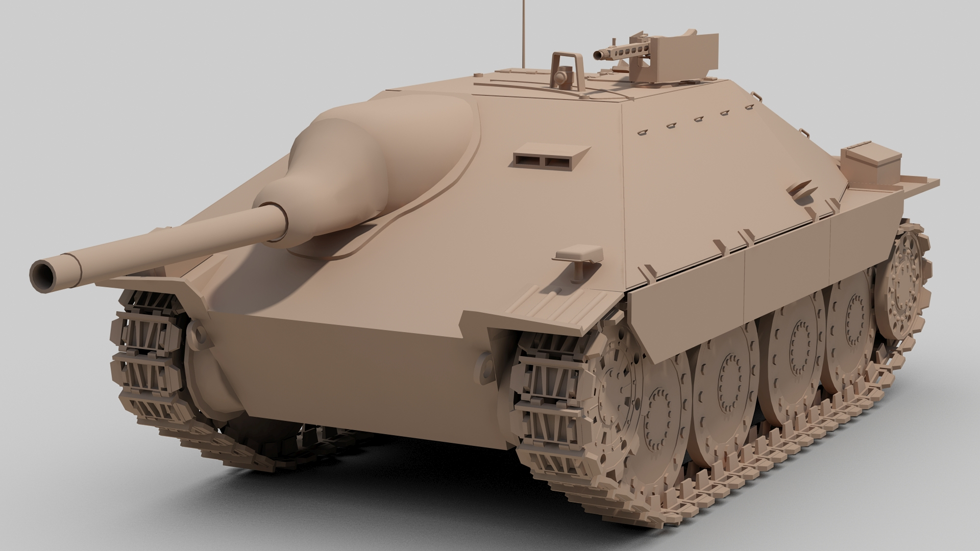 Jagdpanzer 38 Hetzer 3D model - TurboSquid 1724163