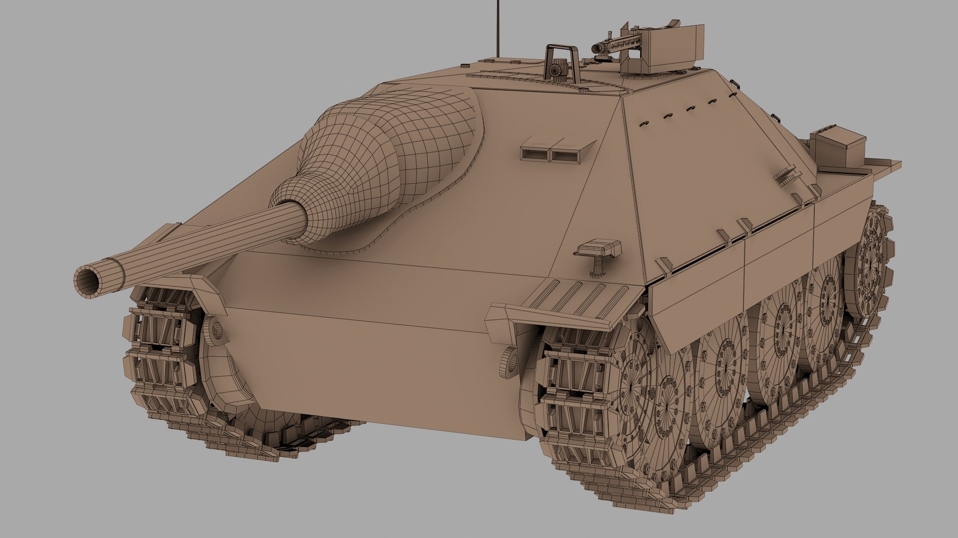 Jagdpanzer 38 Hetzer 3D model - TurboSquid 1724163