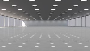 3D model Sci Fi Warehouse