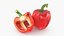 Pimiento Morrón Rojo con Mitad