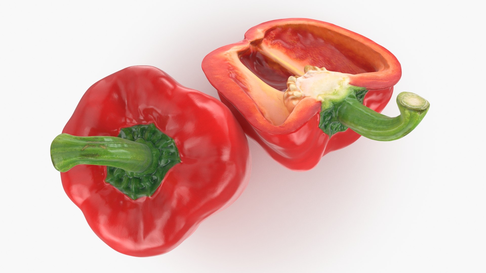 3D Red Bell Pepper with Half model https://p.turbosquid.com/ts-thumb/vK/FBbOcn/RO/bellpepperwholehalf_b0016/jpg/1666614852/1920x1080/fit_q87/c25aae2d7dacc81c5eb6af0aedd356f33629f2b5/bellpepperwholehalf_b0016.jpg