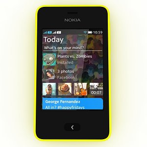 3d nokia asha 501