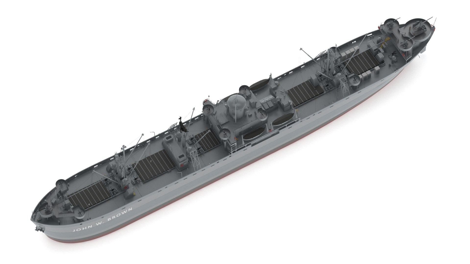 SS John W Brown Liberty 3D model https://p.turbosquid.com/ts-thumb/vK/OxhD0f/Eb/ssjohnw.brown009/jpg/1702822293/1920x1080/fit_q87/1c1be94068465c305a302e4126c81787eb5a63c1/ssjohnw.brown009.jpg