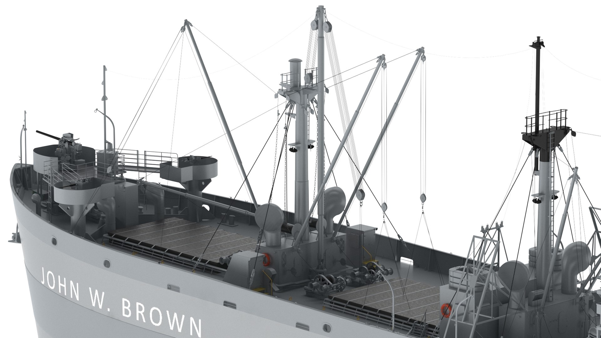 SS John W Brown Liberty 3D model https://p.turbosquid.com/ts-thumb/vK/OxhD0f/nI/ssjohnw.brown020/jpg/1702822301/1920x1080/fit_q87/fcfbe71545de07645851230b3f3f2fb29fe8a452/ssjohnw.brown020.jpg