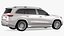 Luxury SUV Simple Interior