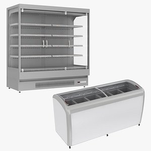 Freezer Display Wall and Bunker