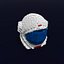 3D Astronaut helmet model