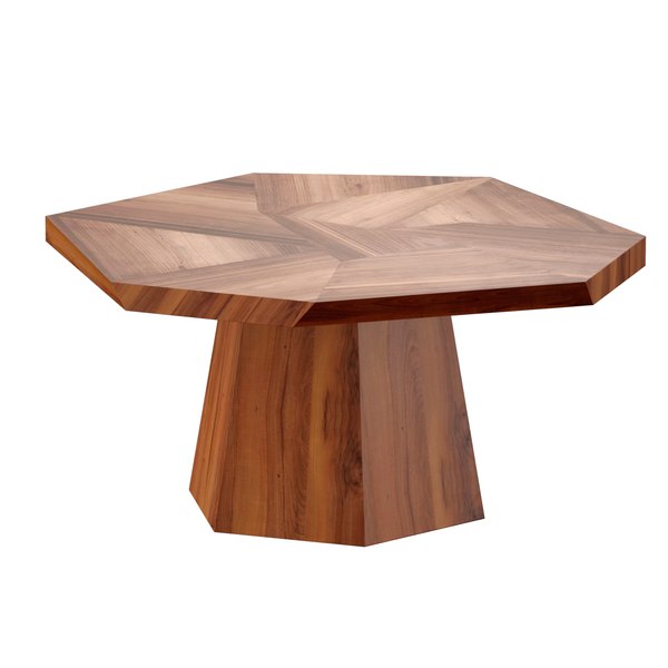 3D Bronx Blonde Yukas Geometric Dining Table model TurboSquid 1718726