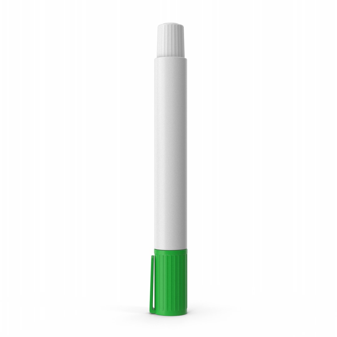 3D Whiteboard Green Marker - TurboSquid 2094699