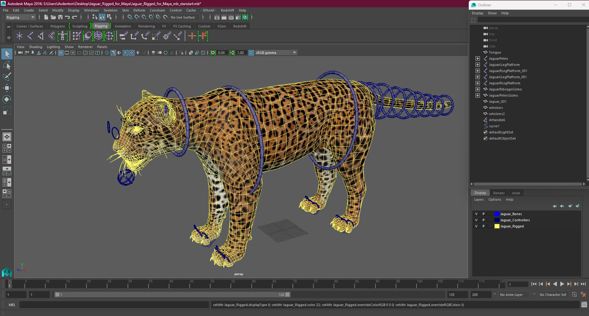 3D model Jaguar Rigged for Maya https://p.turbosquid.com/ts-thumb/vK/l6QABr/KA/jaguarriggedformaya3dsmodel059/jpg/1720510874/1920x1080/fit_q87/b58602994f9f28d8ab7b34a8153e96a7d668679a/jaguarriggedformaya3dsmodel059.jpg