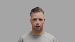 3D man 180 3D Model model