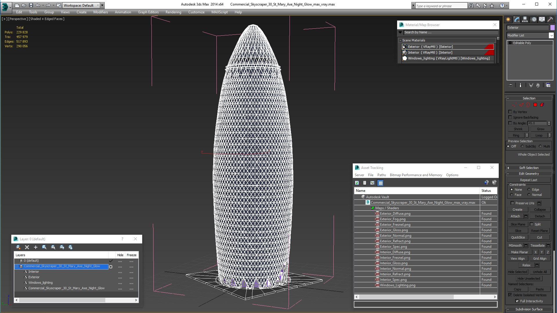 Commercial Skyscraper 30 St Mary Axe Night Glow 3D model https://p.turbosquid.com/ts-thumb/vK/nIrLJi/wf/commercialskyscraper30stmaryaxenightglowc4dmodel021/jpg/1626877538/1920x1080/fit_q87/a1b9c8dc9a3059e5276405e89cf03325033578f8/commercialskyscraper30stmaryaxenightglowc4dmodel021.jpg