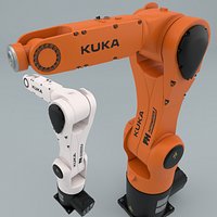 KUKA KR-6 R900 robot 3D model