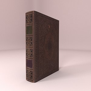 old book 3D model