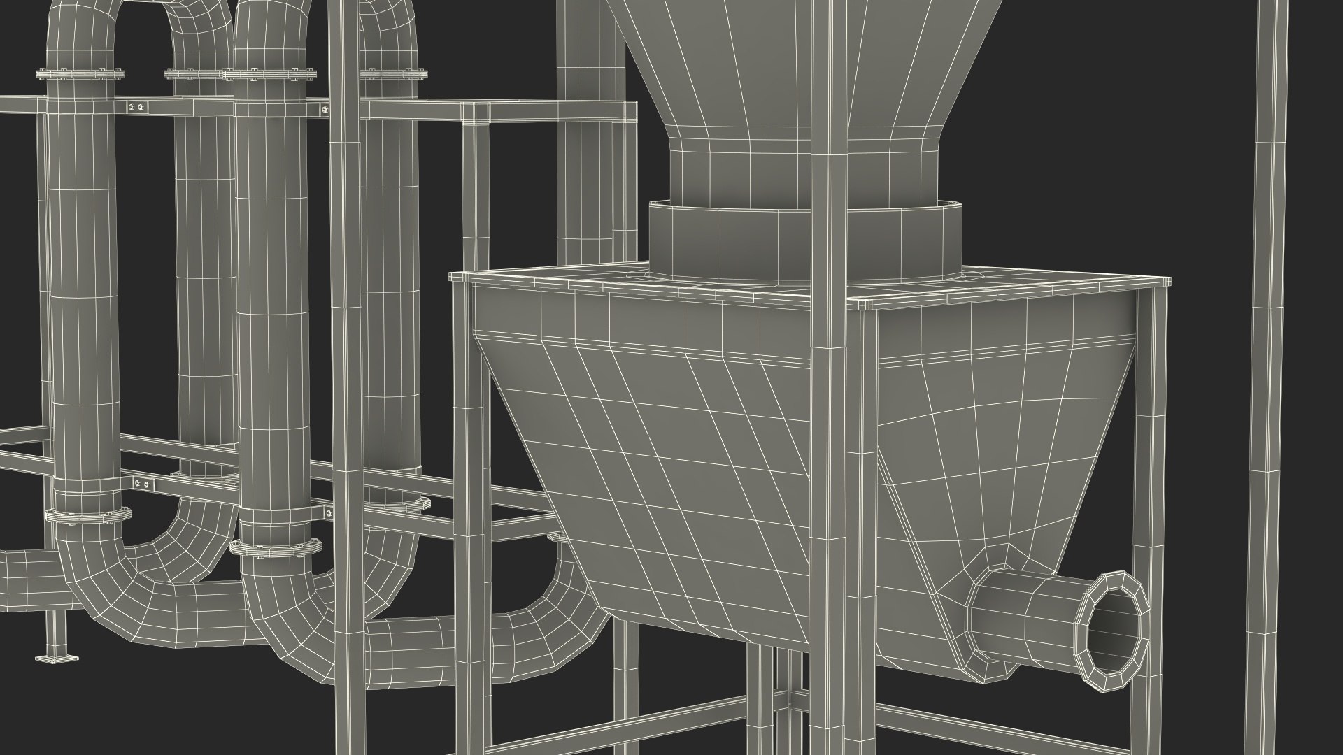 Air Separator With Cyclone Model - TurboSquid 2321481