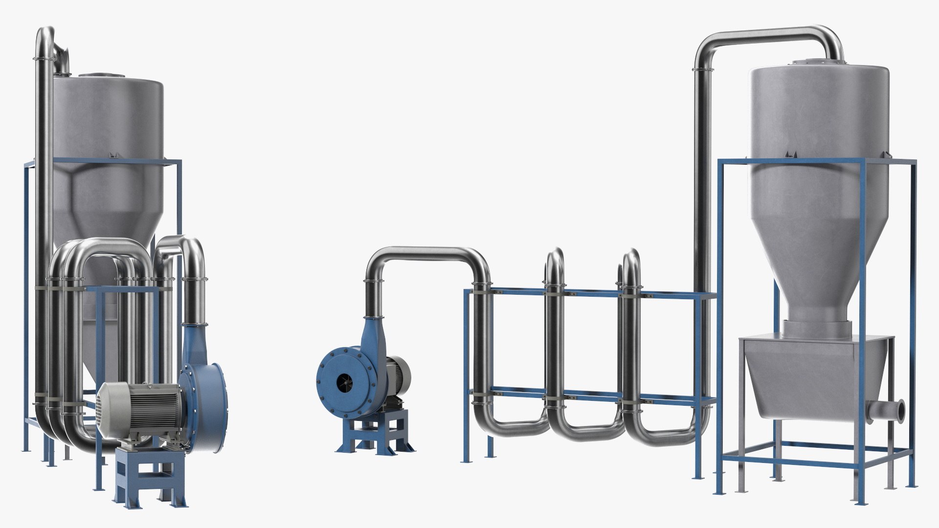 Air Separator With Cyclone Model - TurboSquid 2321481