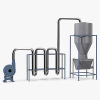 Air Separator With Cyclone