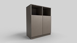 3D model Bookcase N32
