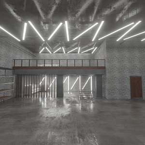 3D Warehouse loft