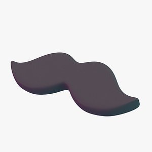 Mustache 3D model