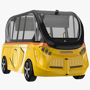 navya bus 3D model