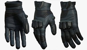 Gloves military combat soldier armor scifi fantasy 3d human