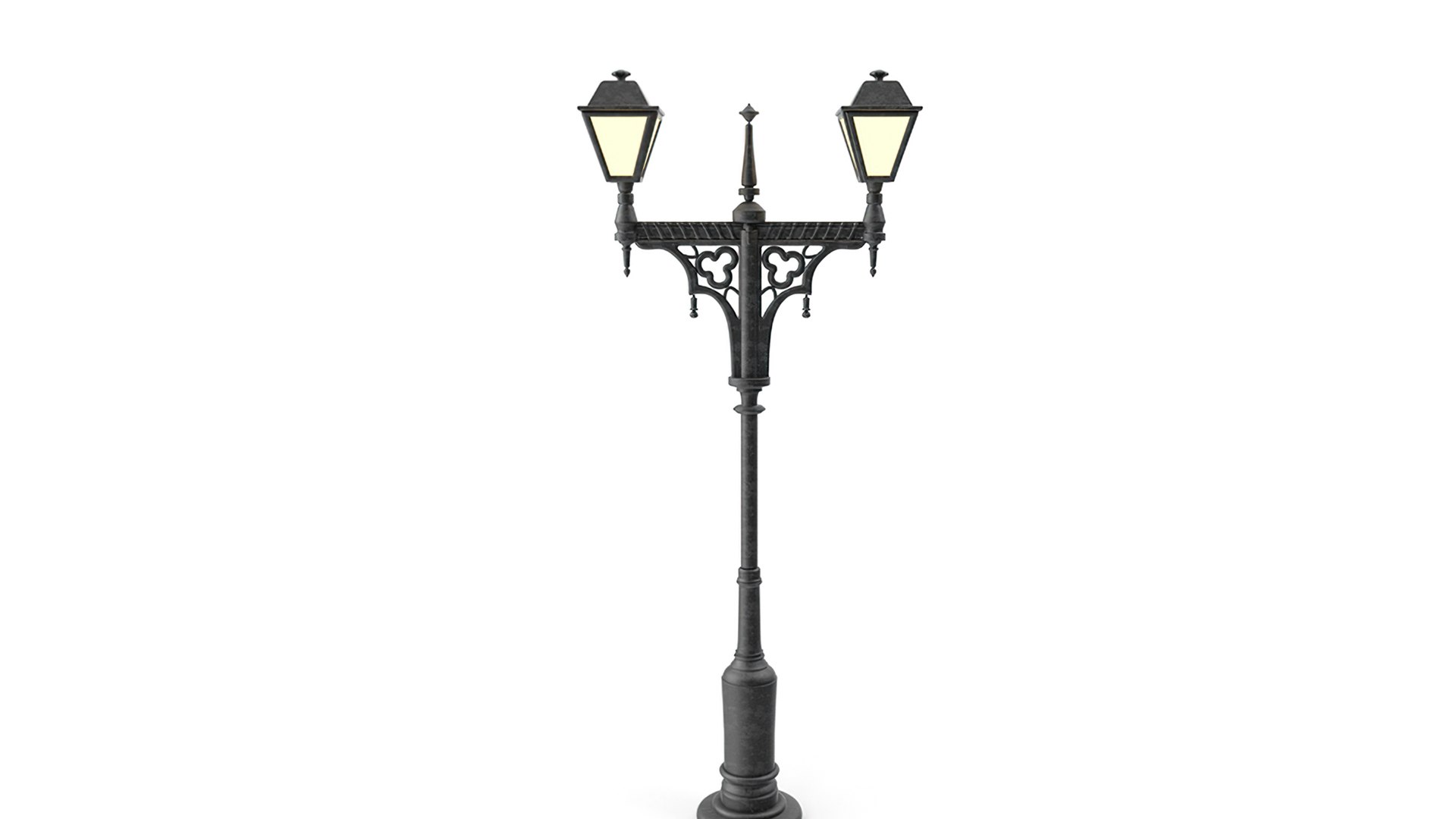 Victorian Style Street Light 3D Model - TurboSquid 2102740