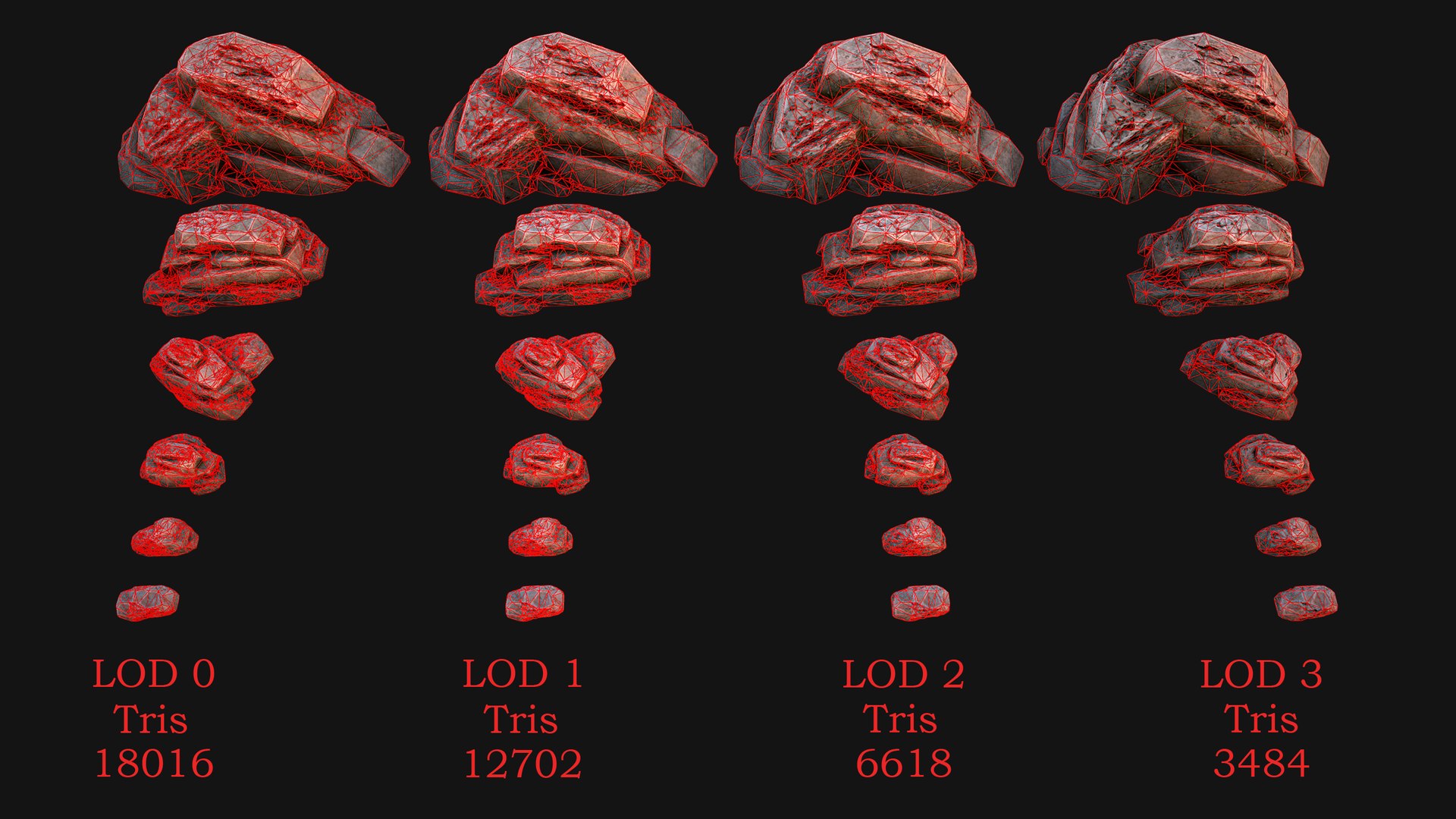 Rocks Stones Pebble Environment For Mine 3D Model - TurboSquid 2280029