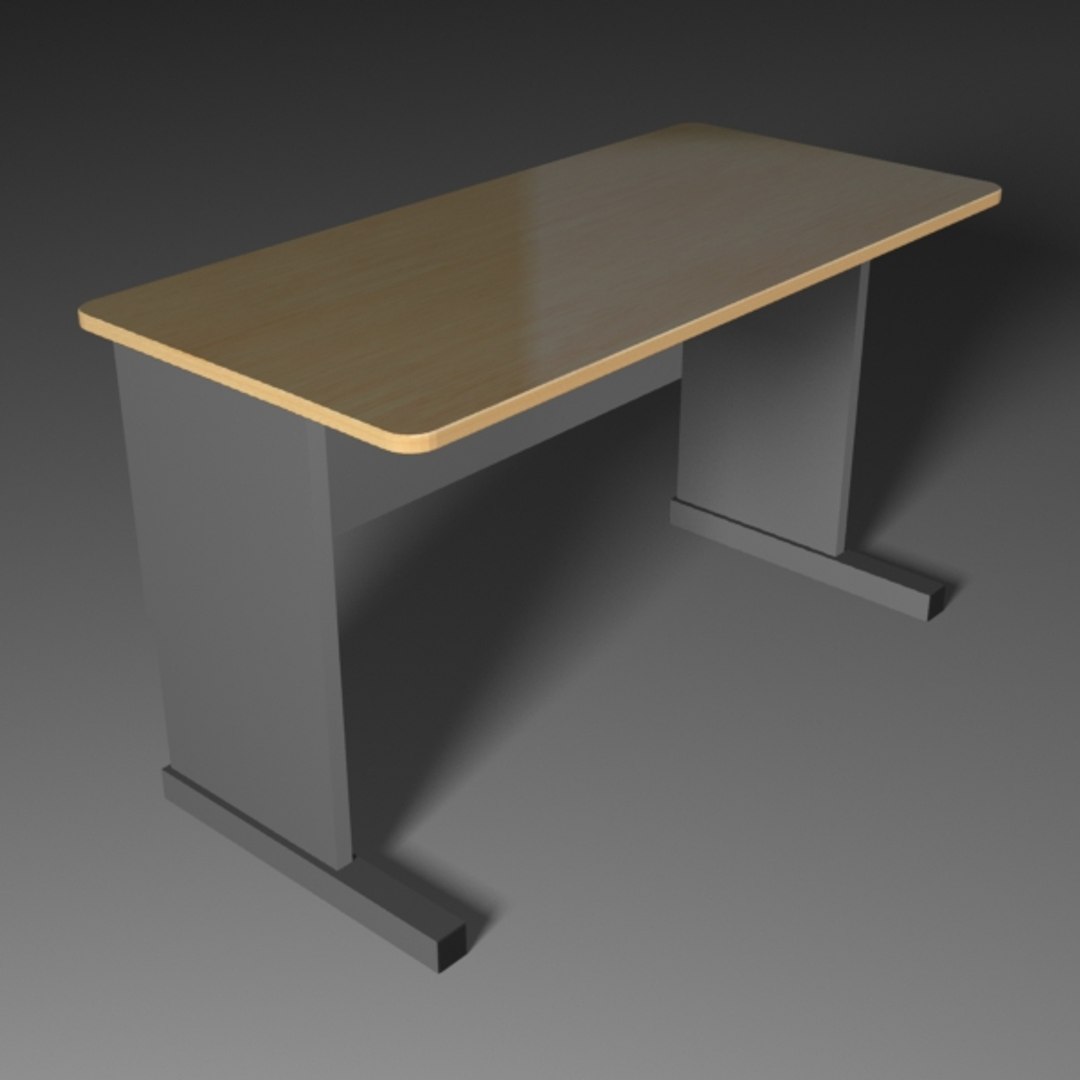 Office Computer Desk 3d Max