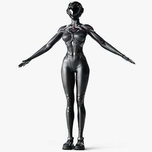 Womens Dark Sci-Fi Suit