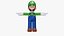Super Mario Characters Collection 3D model