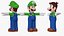 Super Mario Characters Collection 3D model