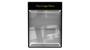 3D model Display Mini LED Rack White Black