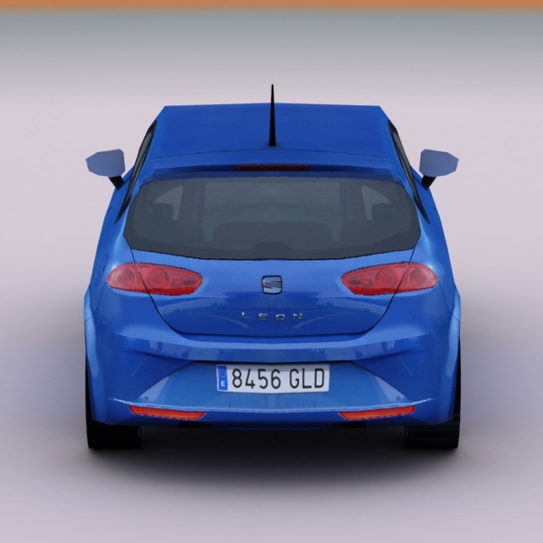 2009 Seat Leon 3d Model