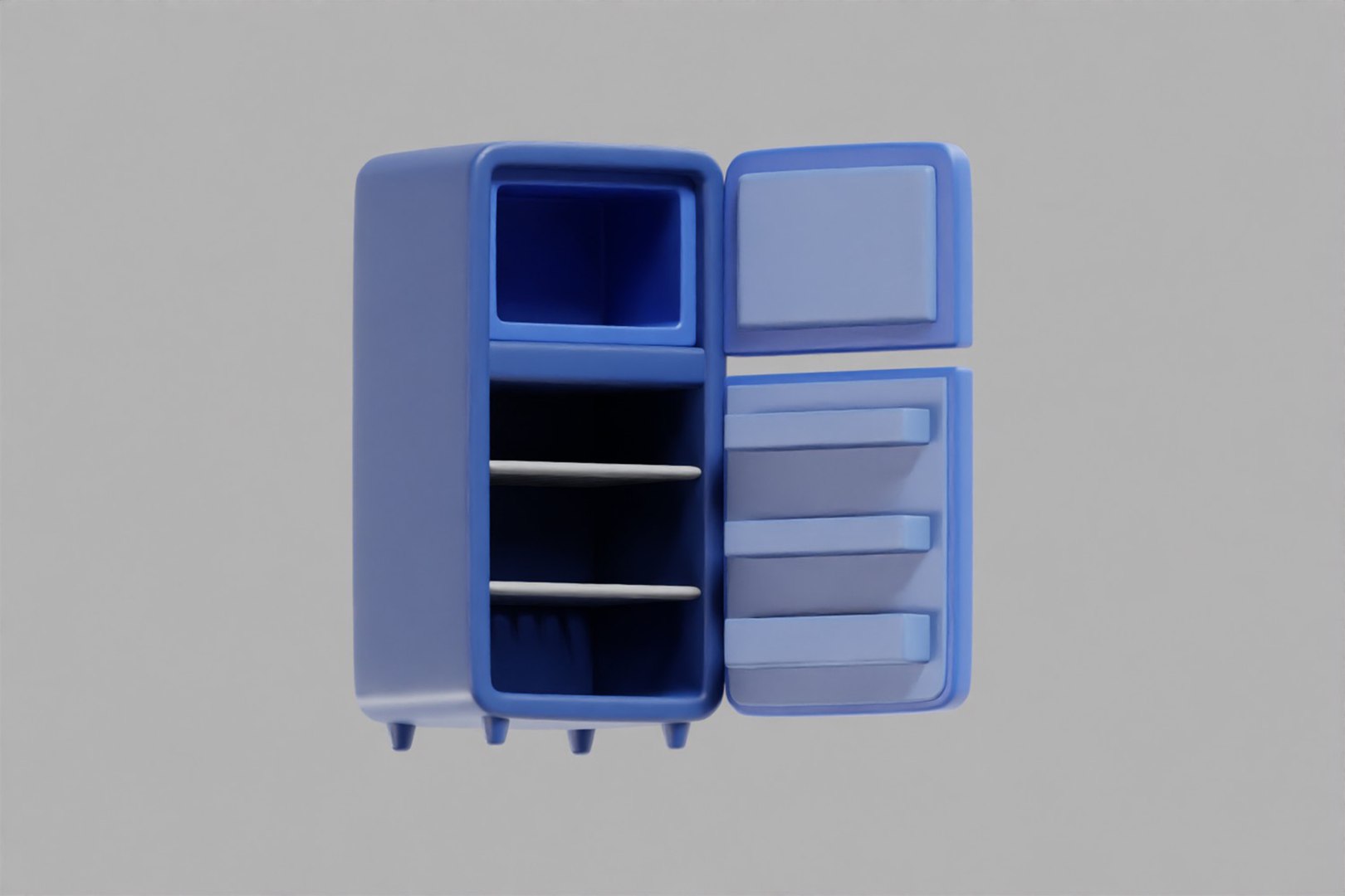 Refrigerator Cartoon 3D https://p.turbosquid.com/ts-thumb/vL/Zo8lAP/iU/v4/jpg/1780662631/1920x1080/fit_q87/d6e3ef8b84c3729b53594ac1e9f0d341c85891e0/v4.jpg