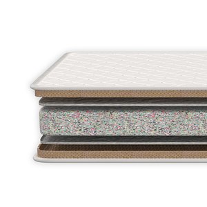 Stars Patterned Mattress Layers  View- Single - 3D Model Ready to Render inside Blender and Cycles 3D model