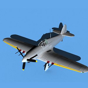 Hawker Hurricane MKII V00 3D