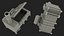 Pet Cremation Chamber Rigged for Maya