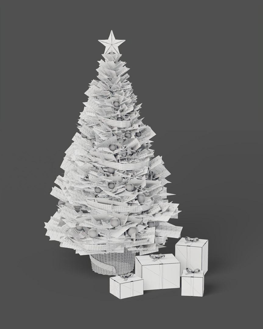 3D Decorated Christmas Tree with Gift Boxes in Wicker Basket https://p.turbosquid.com/ts-thumb/vL/erNaDj/dd/04_wireframe_front/jpg/1792477959/1920x1080/fit_q87/4930cdc87eee7831f1ea2762be5a10b40502f3a4/04_wireframe_front.jpg
