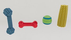 Dog Toys Collection 3D model