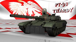 PT-91 Twardy 3D model