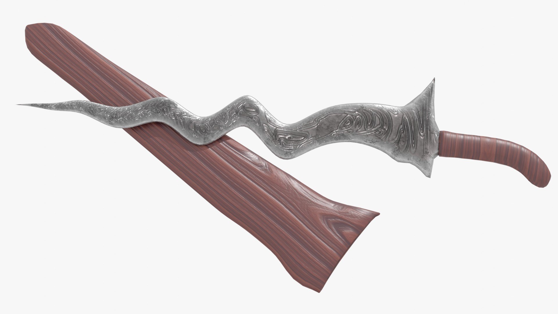 3D Keris Indonesian Invaders - TurboSquid 1421436