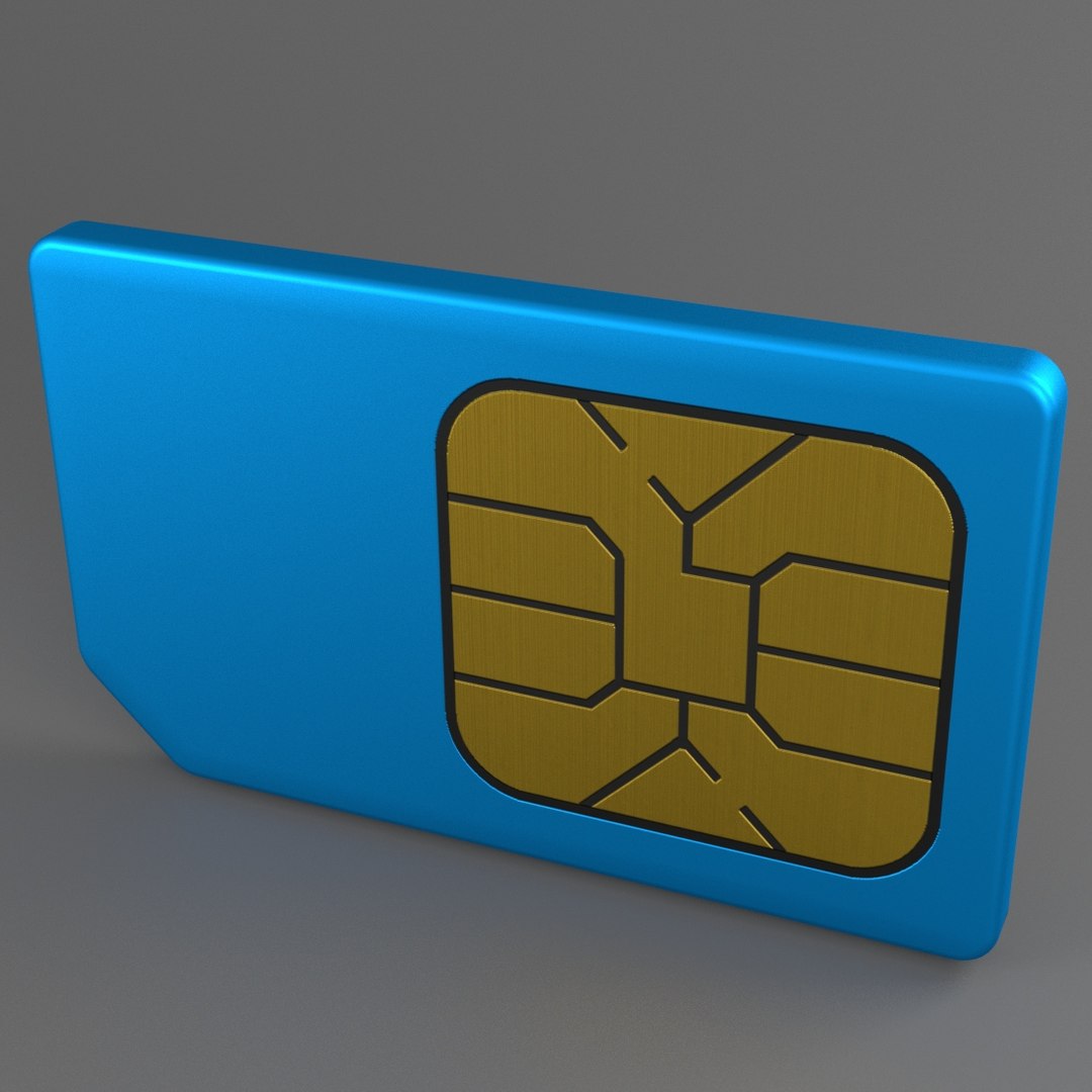 3d Sim Card