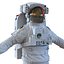 3d Model Extravehicular Mobility Unit Rigged